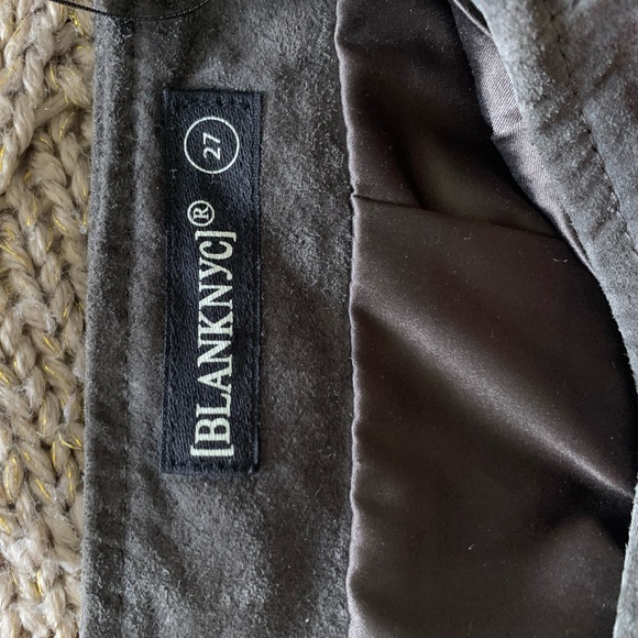 Blank NYC: Suede Miniskirt NWOT - Picture 5 of 5